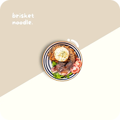 Smoked Brisket Noodle